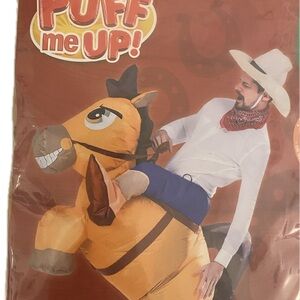 Inflatable Horse Costume - Brown